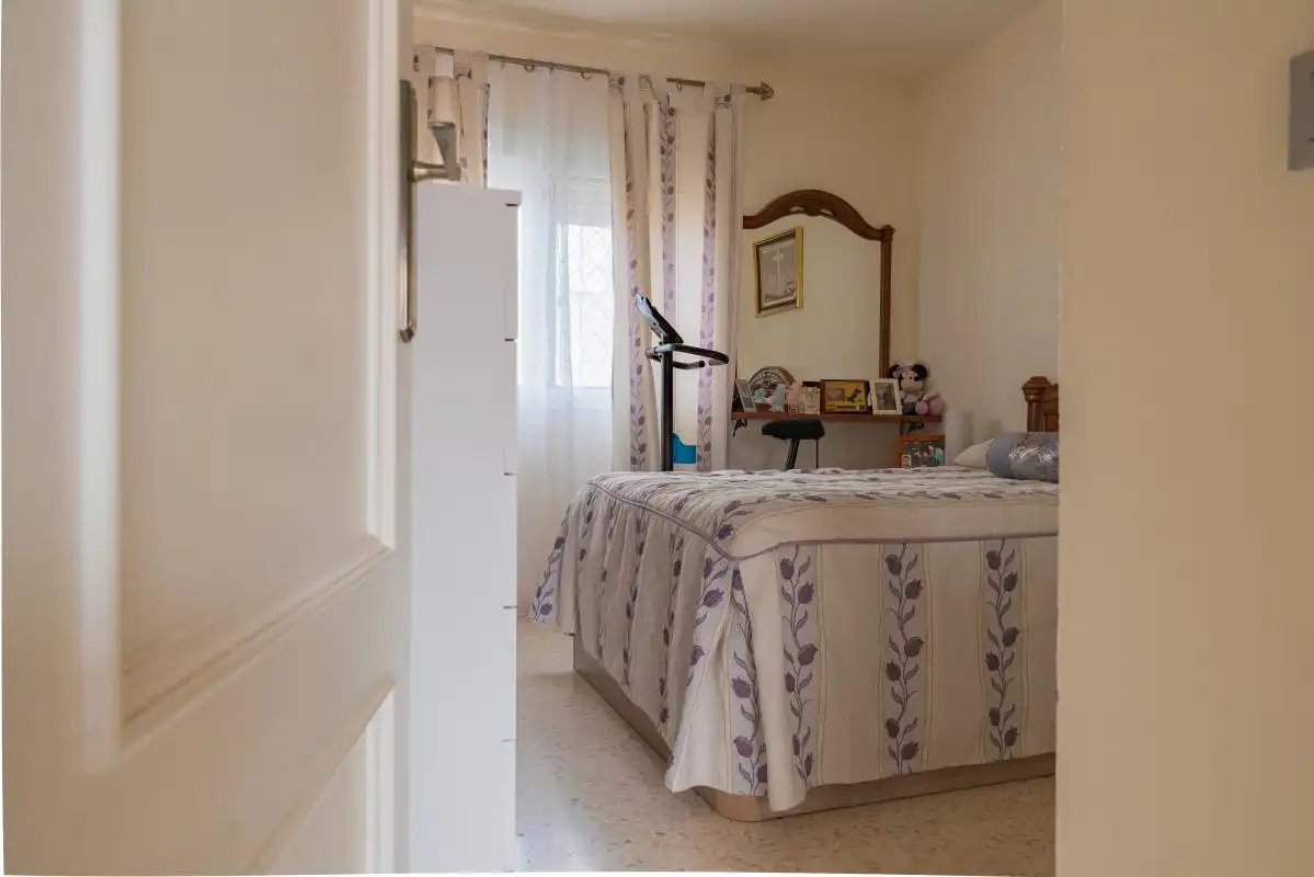 Habitación de Casa adosada en venta en Niebla con Aire acondicionado, Calefacción y Terraza