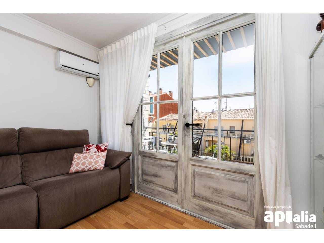 Balcony of Flat for sale in Sant Quirze del Vallès  with Air Conditioner, Parquet flooring and Balcony