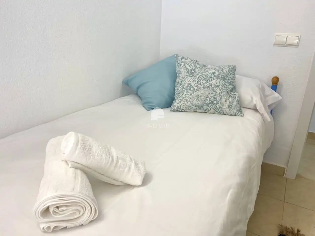 Schlafzimmer von Wohnung zur Miete in Vélez-Málaga mit Klimaanlage, Terrasse und Möbliert
