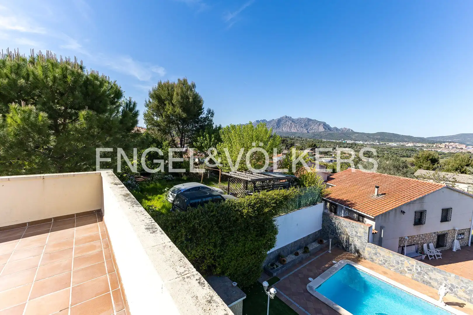 Terraza de Casa o chalet en venta en Esparreguera con Aire acondicionado, Calefacción y Jardín privado