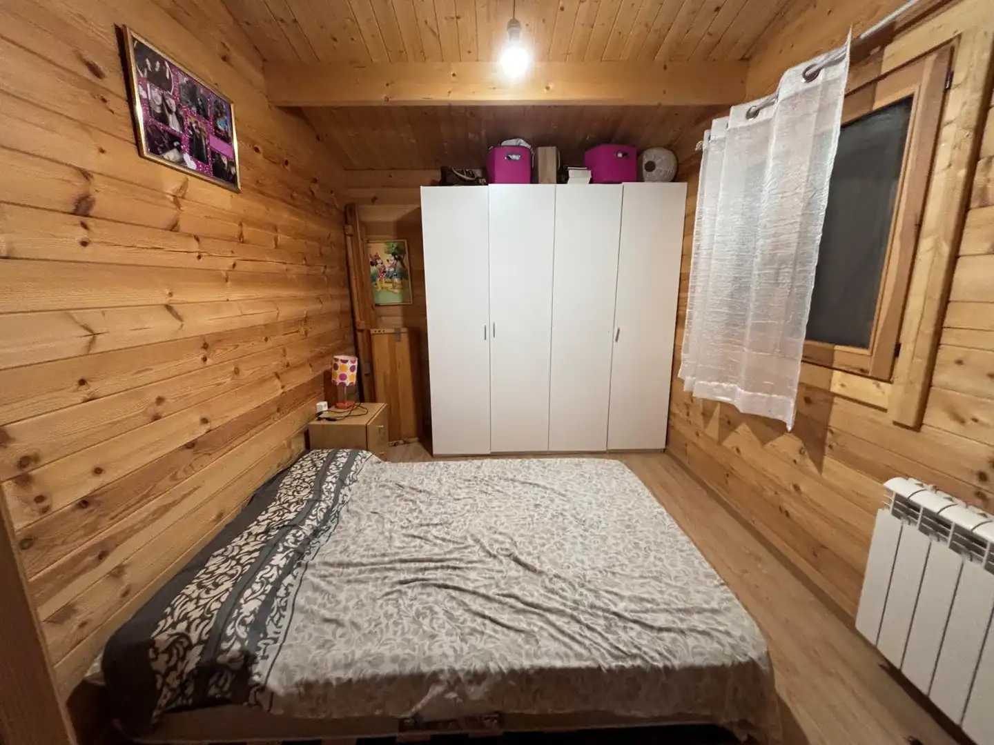 Bedroom of Houses for sale in Almodóvar del Pinar  with Air Conditioner, Private garden and Storage room