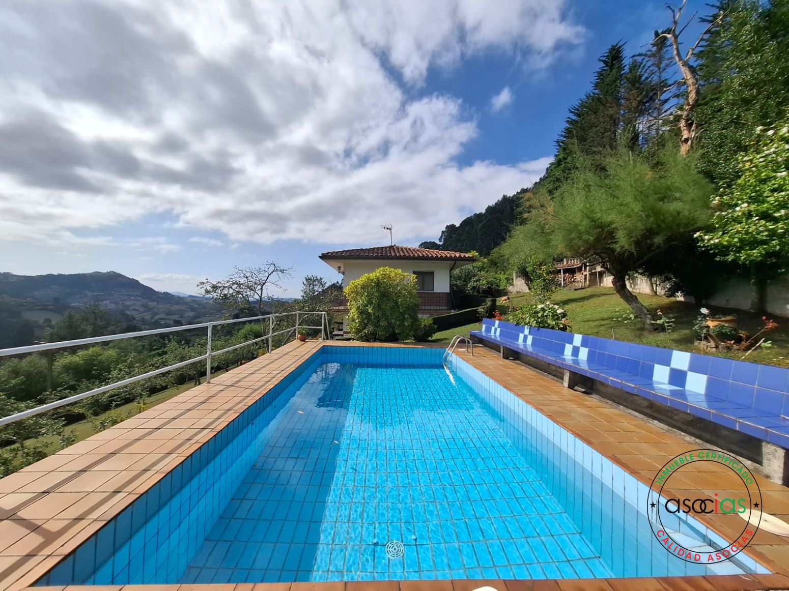 Swimming pool of House or chalet for sale in Gijón   with Private garden, Terrace and Storage room