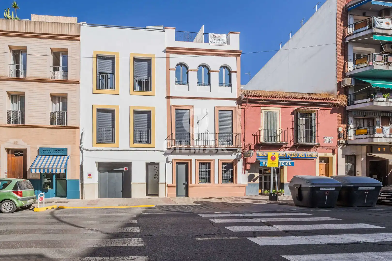Exterior view of Attic for sale in Sevilla  with Heating, Storage room and Swimming Pool