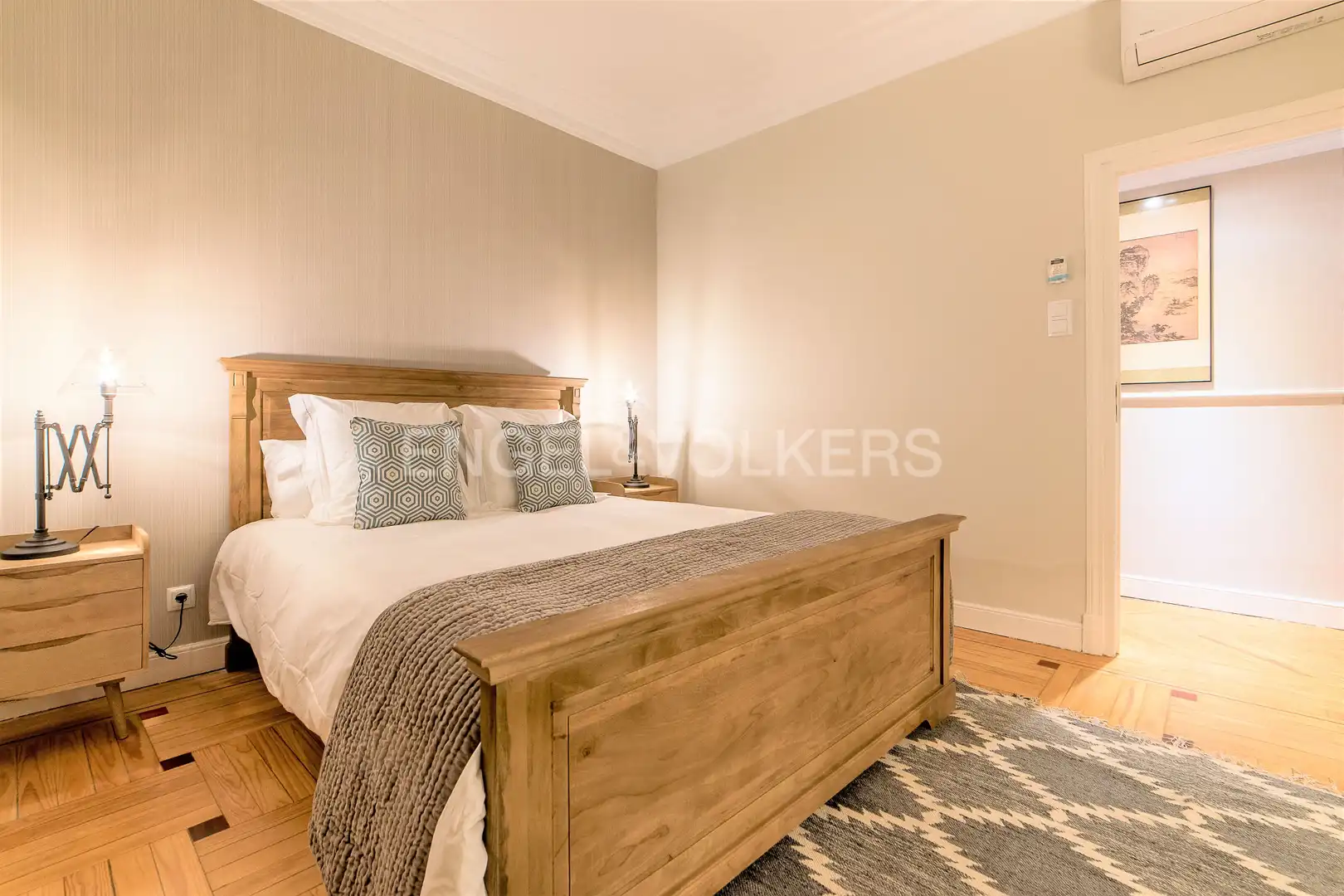 Habitación de Piso de alquiler en Madrid con Aire acondicionado, Calefacción y Parquet