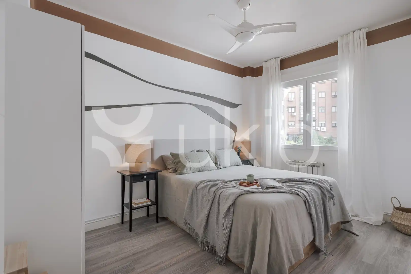 Bedroom of Apartments for rent in Madrid  with Air Conditioner, Heating and Furnished