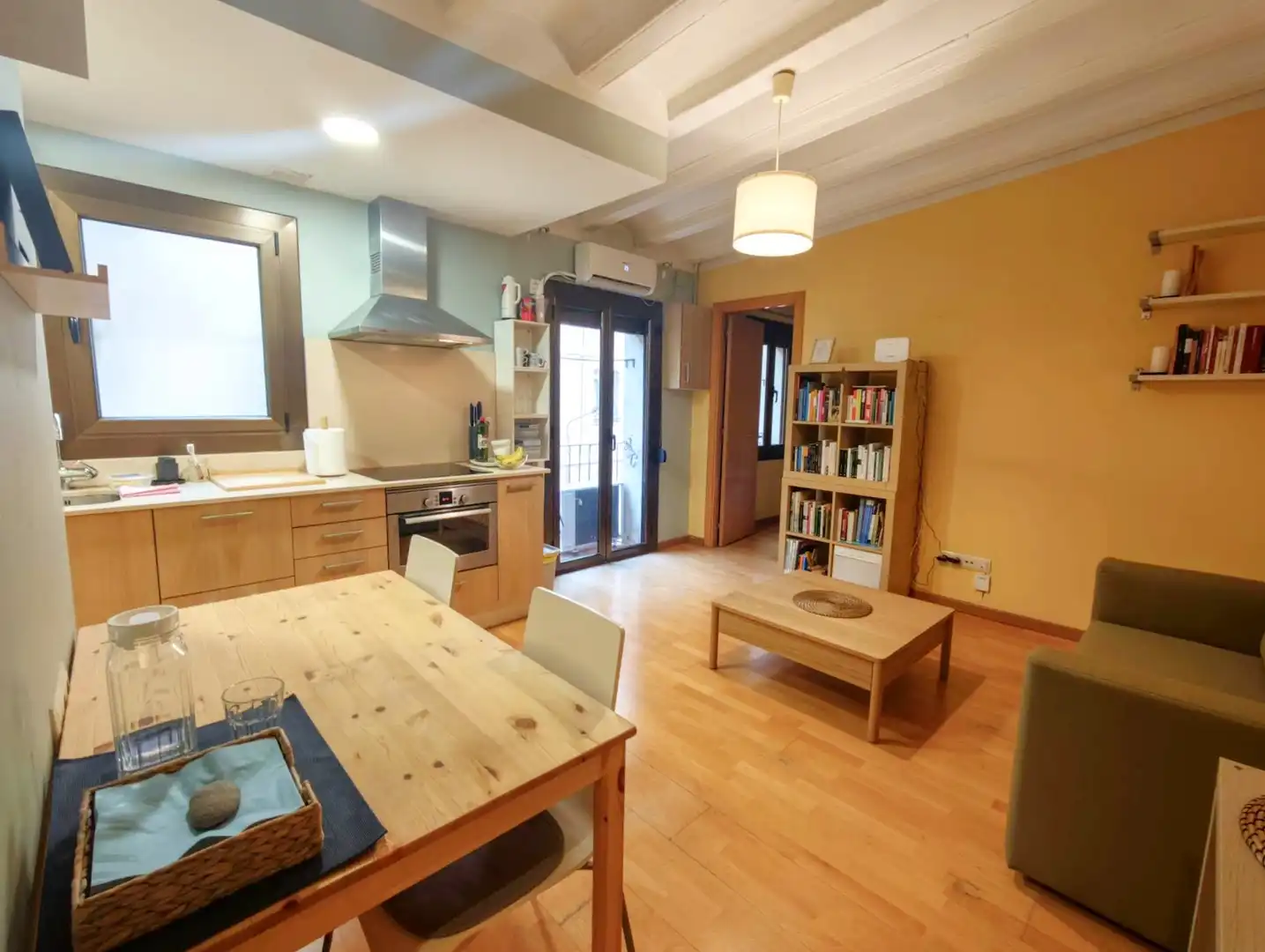 Cuina de Pis en venda en  Barcelona Capital amb Aire condicionat, Parquet i Forn