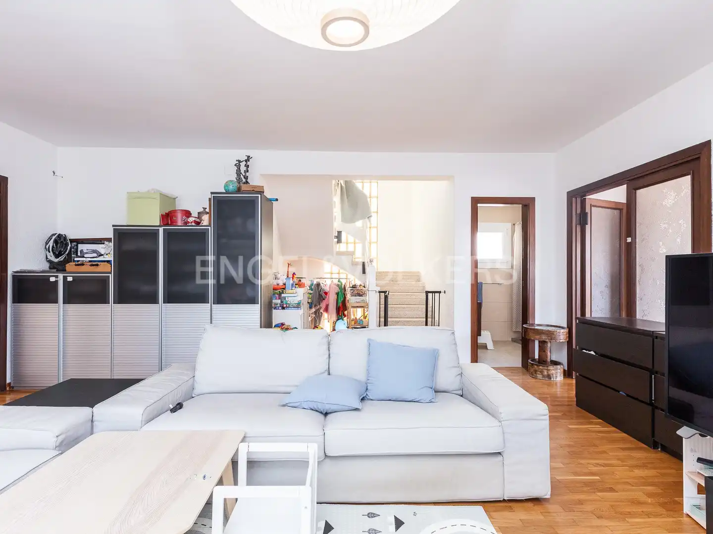 Sala de estar de Casa o chalet en venta en Mataró con Aire acondicionado, Calefacción y Jardín privado
