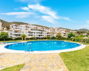 Exterior view of Flat for sale in Benalmádena  with Private garden, Parquet flooring and Terrace