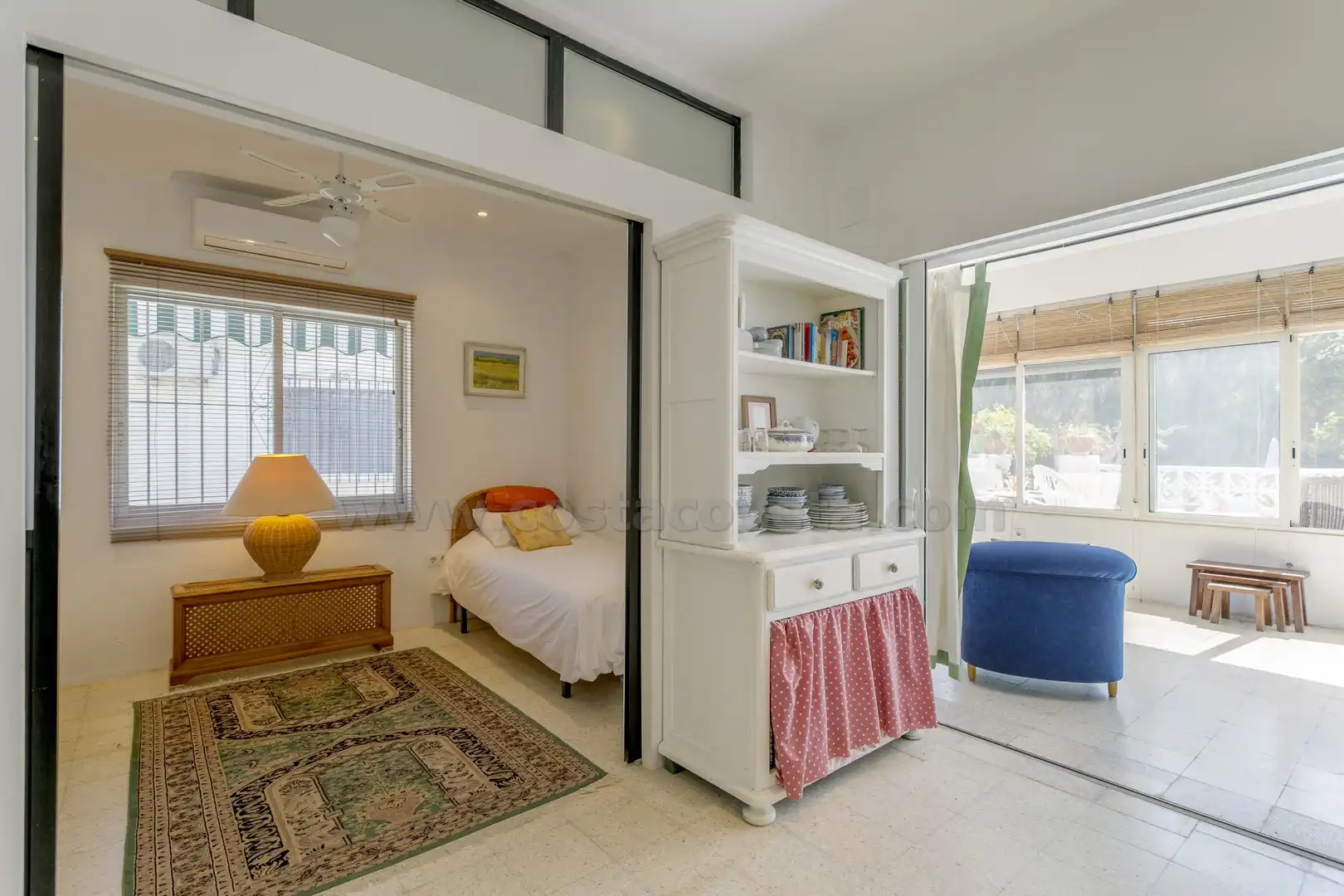 Bedroom of Detached homes for sale in El Campello  with Air Conditioner, Private garden and Terrace