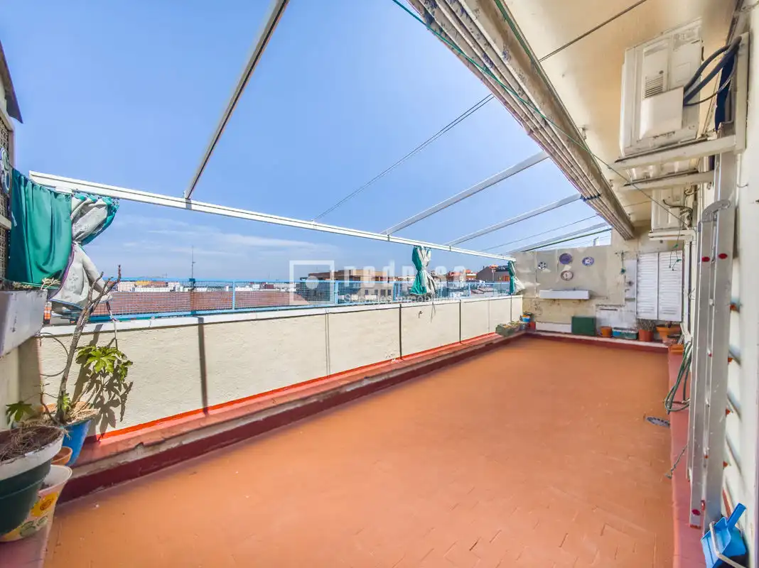 Terraza de Ático en venta en Madrid con Aire acondicionado, Calefacción y Parquet