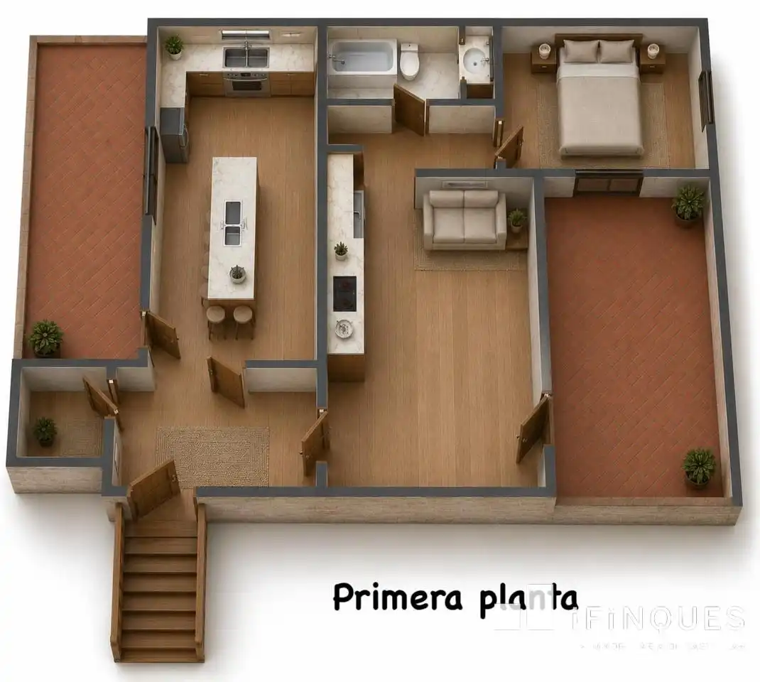 Duplexes for sale in Rubí  with Air Conditioner, Parquet flooring and Terrace