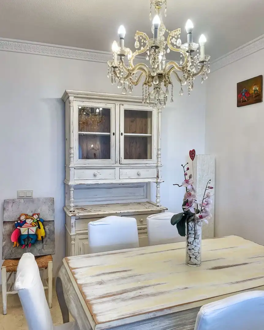 Dining room of Apartments for rent in Marbella  with Air Conditioner, Terrace and Furnished