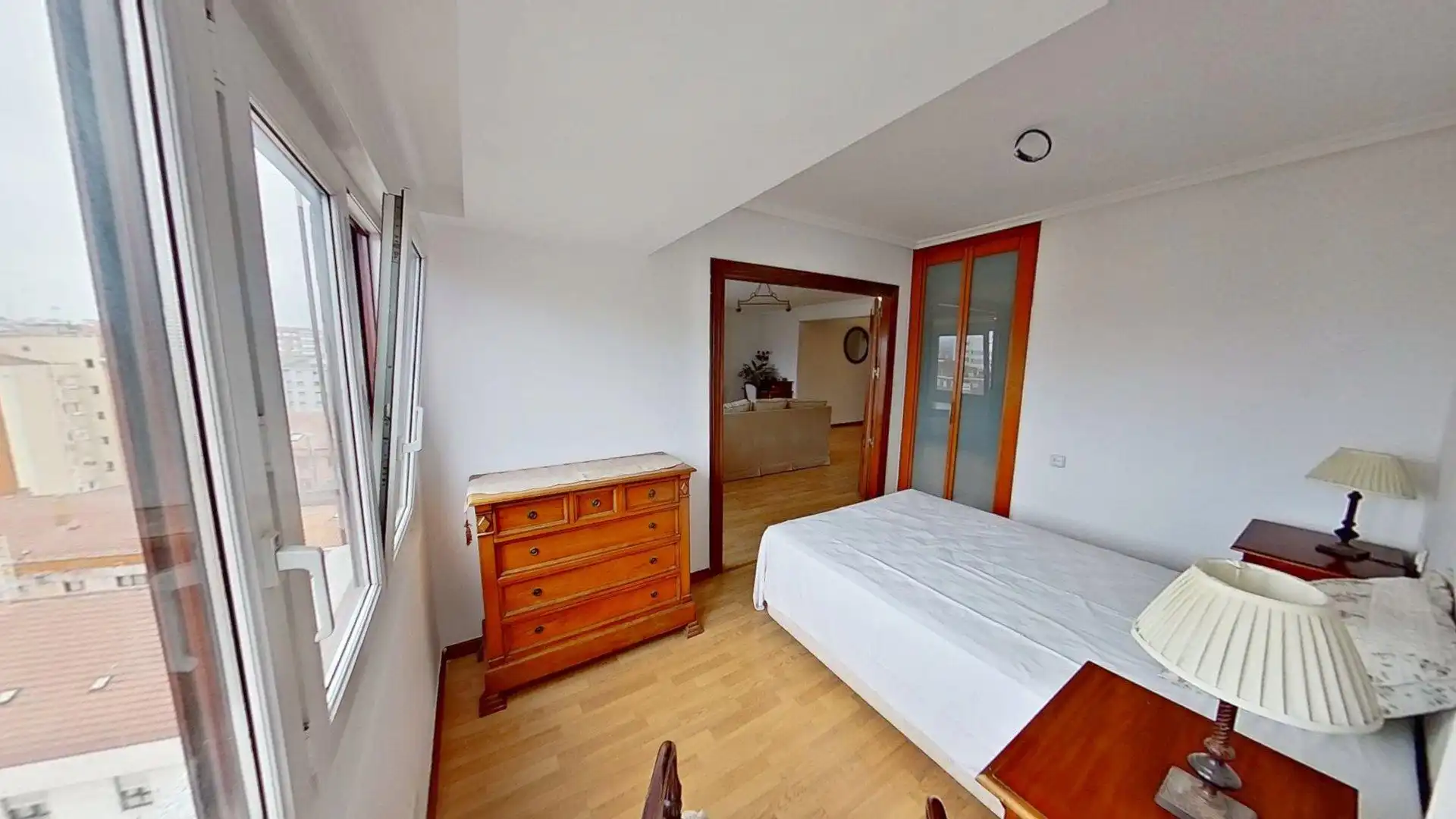 Bedroom of Flat for sale in Gijón 