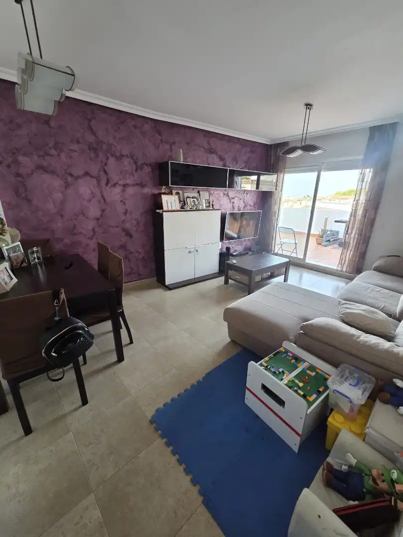 Sala d'estar de Dúplex en venda en Huércal de Almería