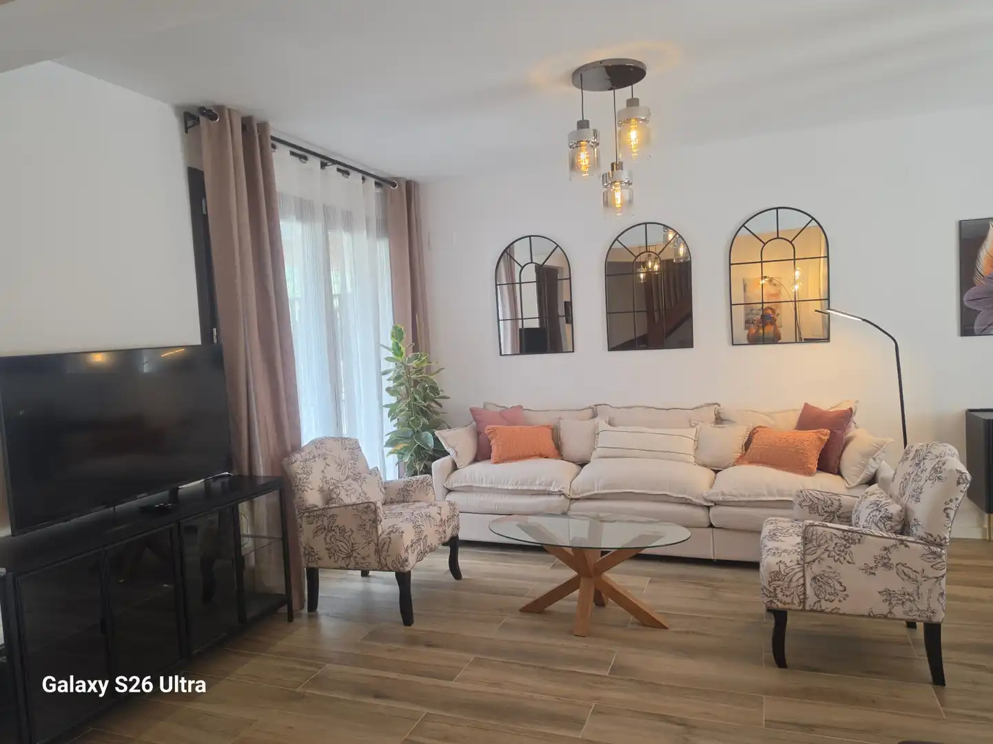 Living room of Houses for rent in Biescas  with Air Conditioner, Heating and Private garden