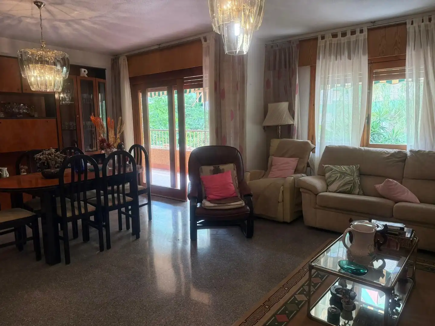 Living room of Flat for sale in Águilas  with Furnished and Balcony