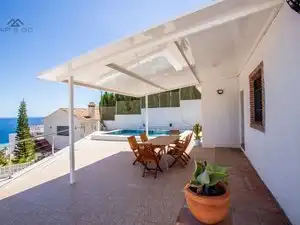 Terrassa de Casa o xalet de lloguer en Almuñécar amb Aire condicionat, Jardí privat i Terrassa
