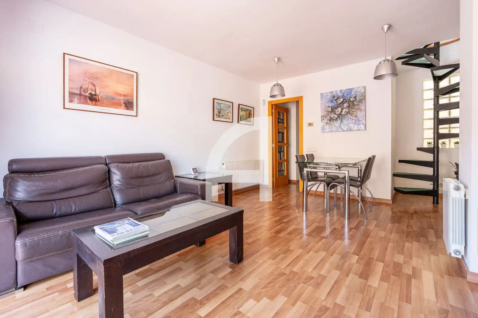 Sala de estar de Ático en venta en Cervelló con Calefacción