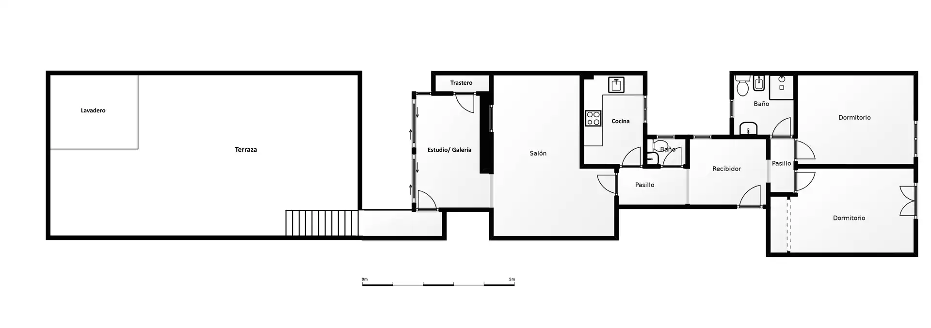 Piso con terraza en venta en Riera de Sant Miquel, imagen 37