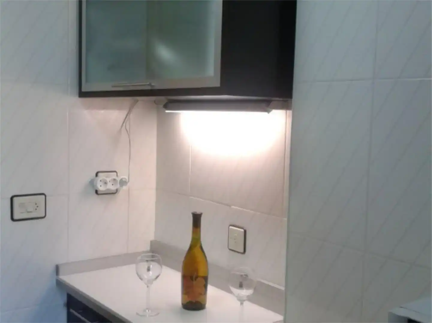 Kitchen of Flat for rent in Mazarrón  with Air Conditioner, Storage room and Furnished