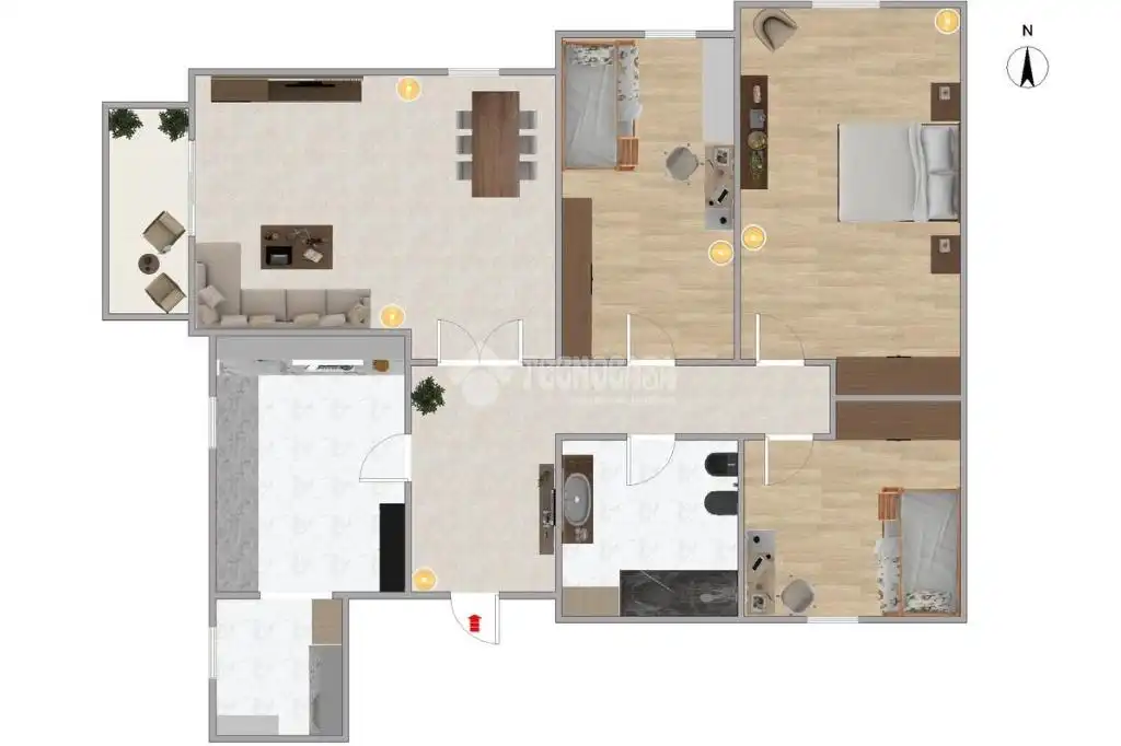 Appartamento con terrazza in vendita a Campo de Mijas, imagen 31