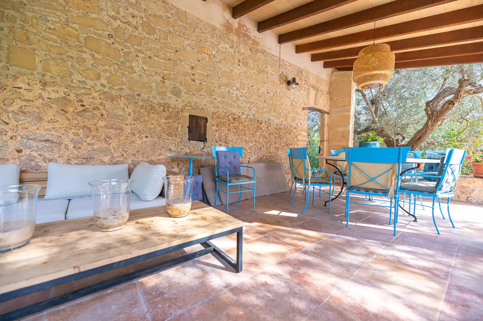 Terrasse von Country house zum Verkauf in Pollença