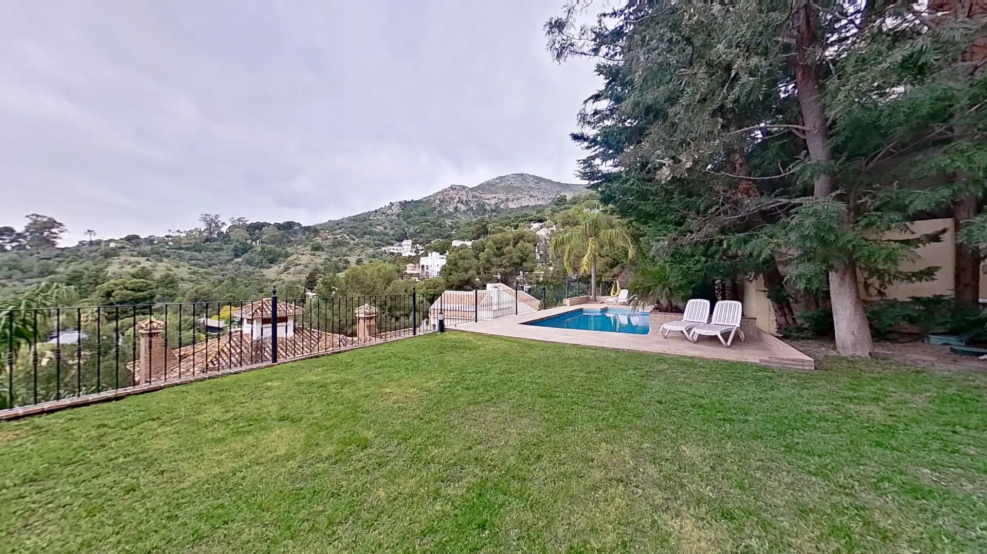 Jardín de Casa o chalet en venta en Málaga con Jardín privado, Terraza y Piscina