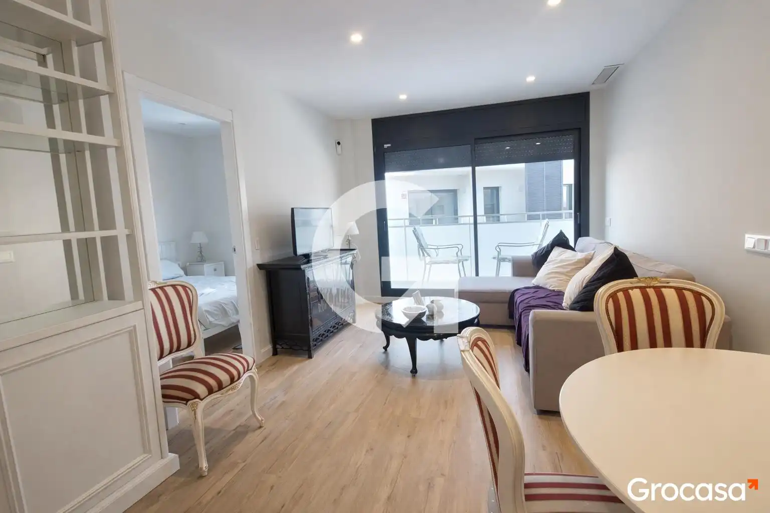 Sala de estar de Ático en venta en Cubelles con Aire acondicionado, Calefacción y Terraza