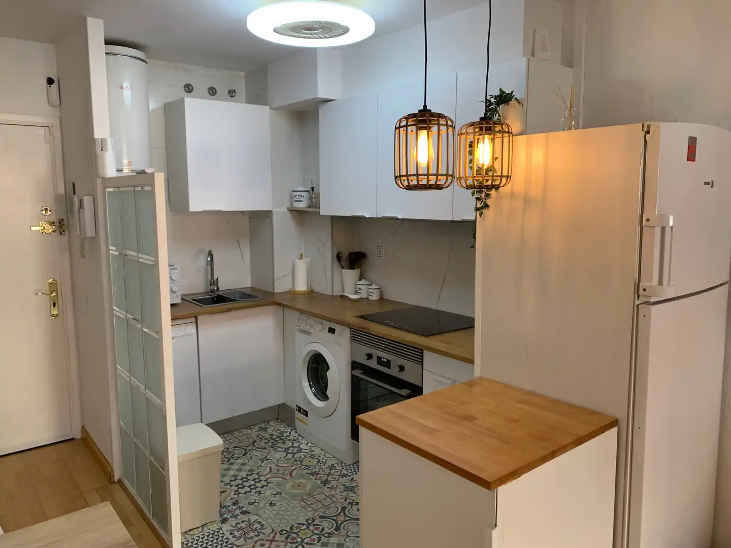 Cocina de Apartamento en venta en Torredembarra con Aire acondicionado, Calefacción y Terraza