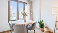 Dining room of Flat to rent in  Barcelona Capital  with Air Conditioner and Balcony