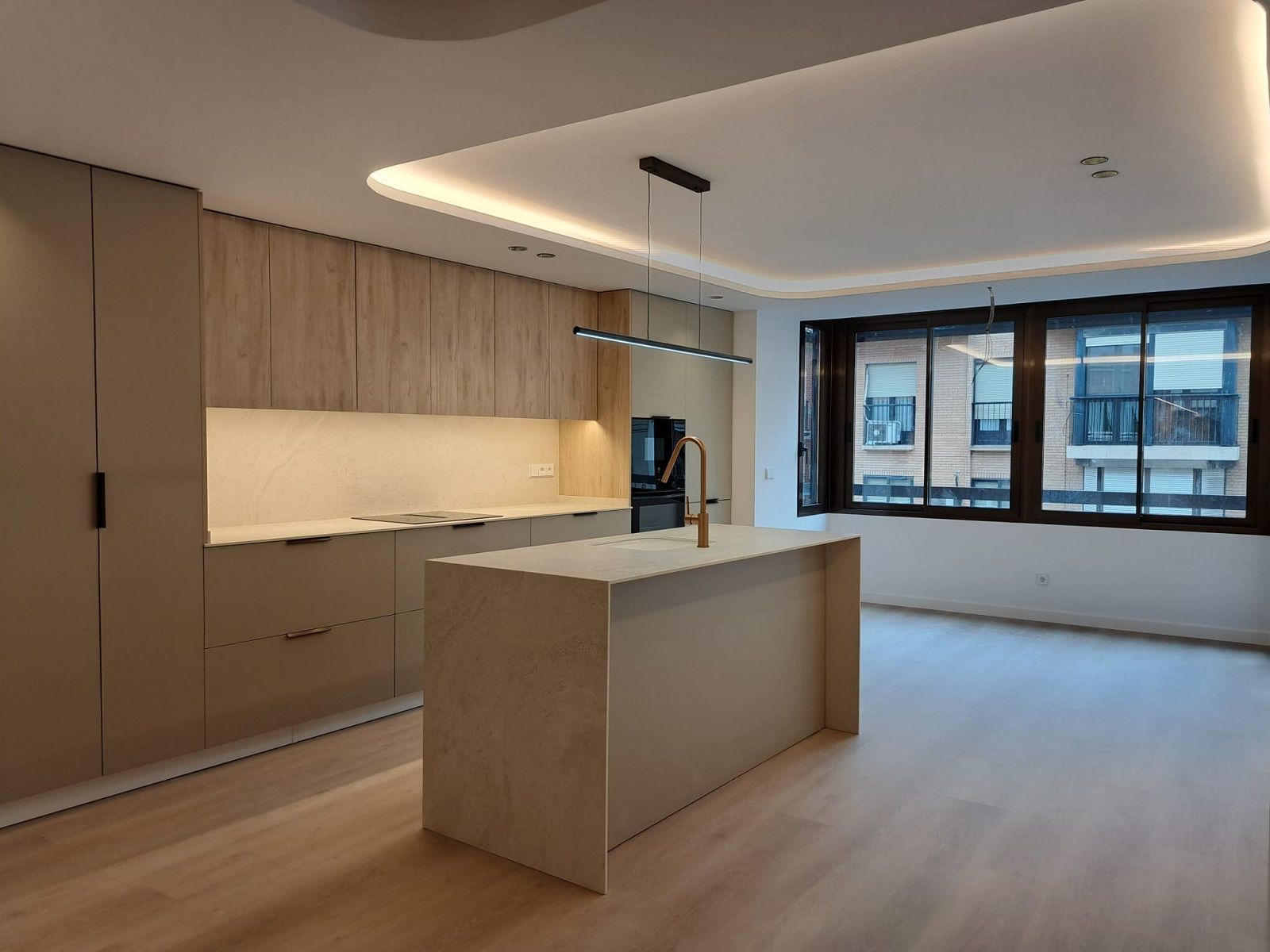 Kitchen of Flat for sale in  Murcia Capital  with Air Conditioner, Heating and Terrace