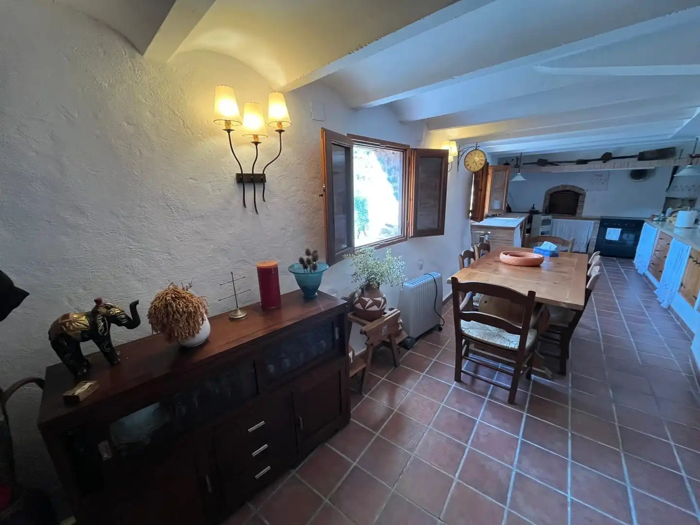 Cocina de Finca rústica en venta en Bejís con Terraza y Amueblado