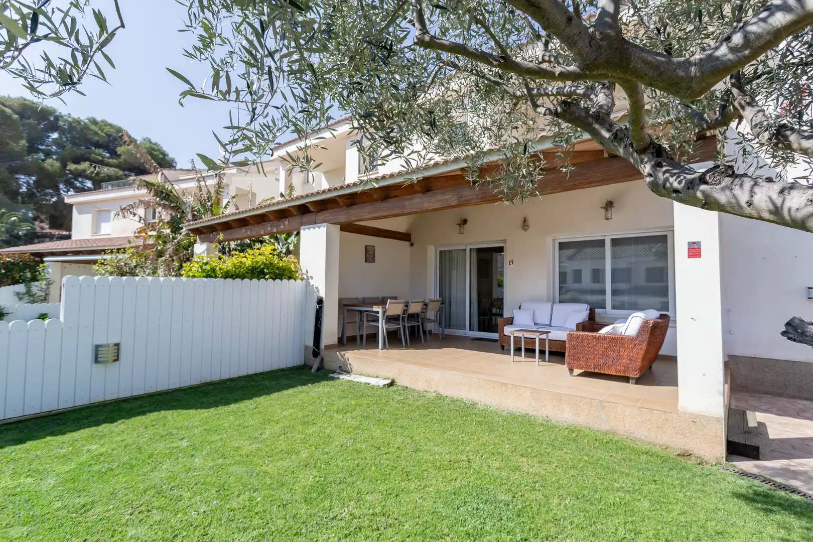 Jardín de Casa adosada en venta en Torredembarra con Aire acondicionado, Calefacción y Jardín privado