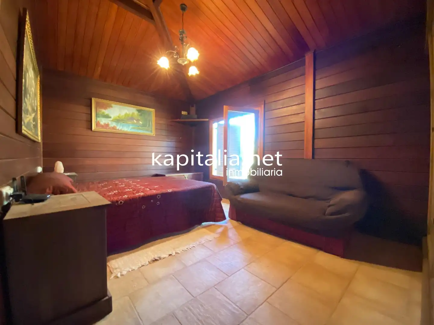 Habitación de Casa o chalet en venta en Alberic con Jardín privado, Piscina y Amueblado