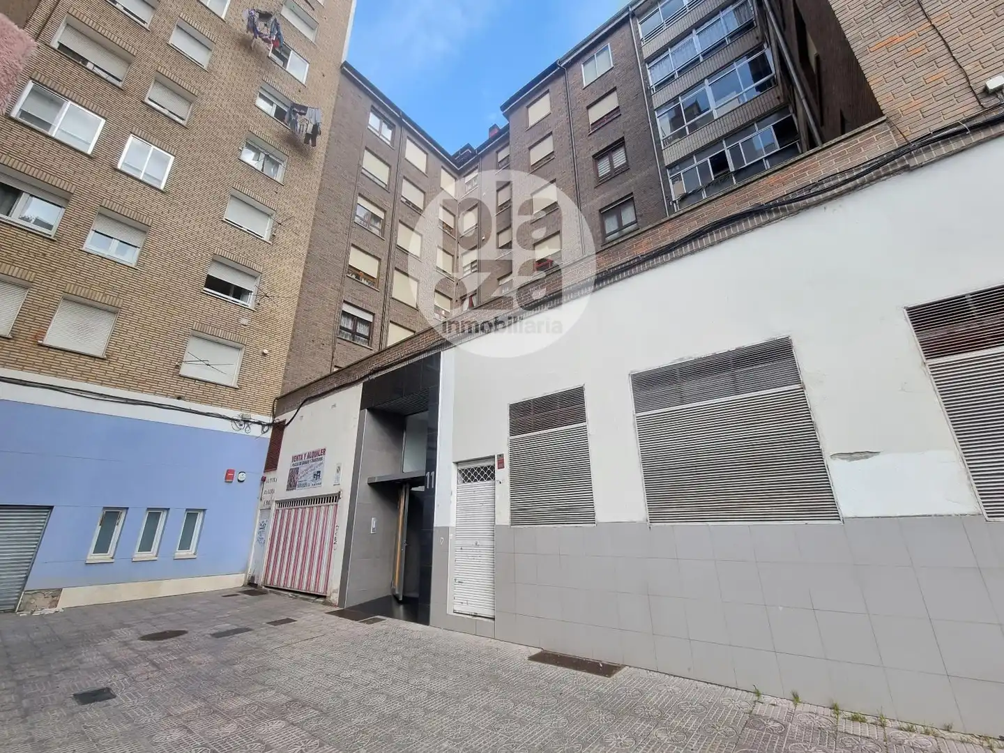 Vista exterior de Garatge en venda en Burgos