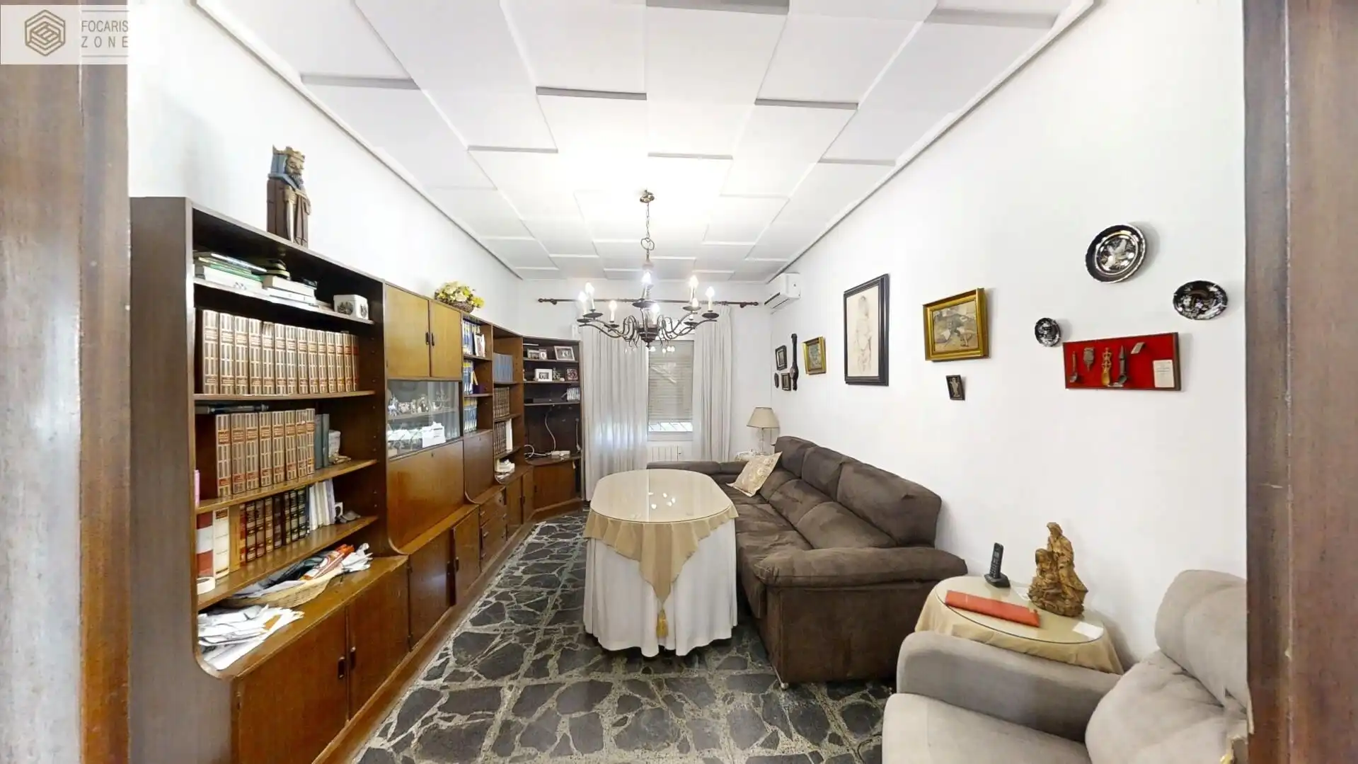 Living room of Detached homes for sale in Málaga  with Private garden, Terrace and Furnished