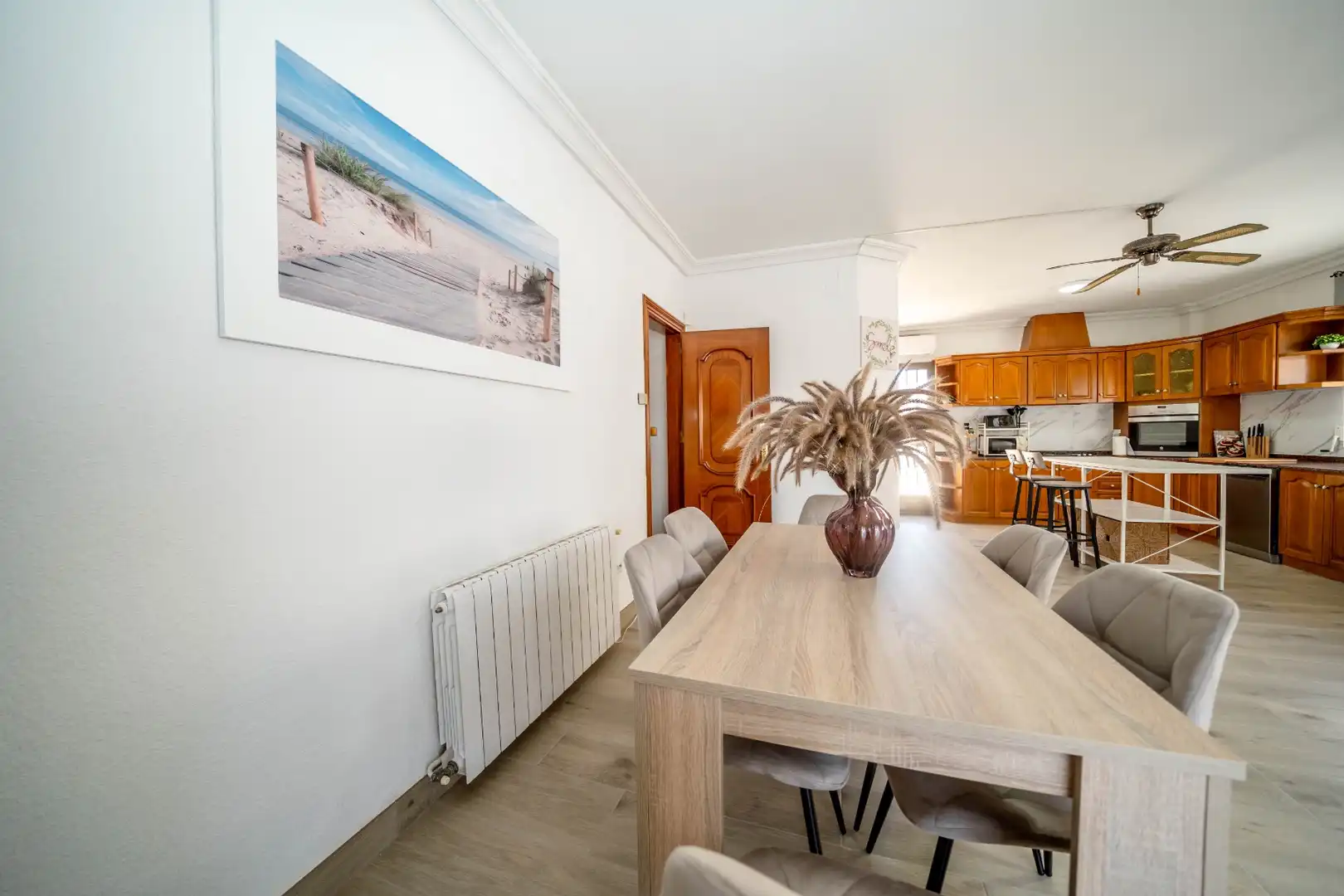 Dining room of Apartments for rent in San Pedro del Pinatar  with Air Conditioner, Terrace and Furnished