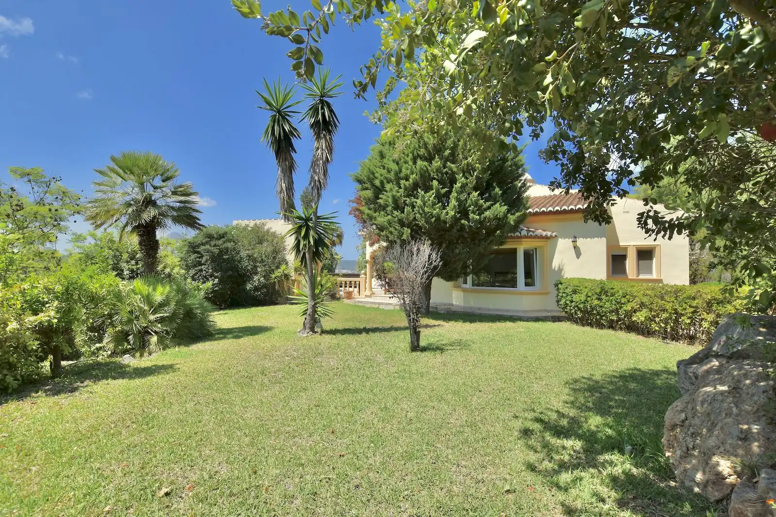 Garden of Houses for sale in Jávea / Xàbia  with Heating, Private garden and Terrace