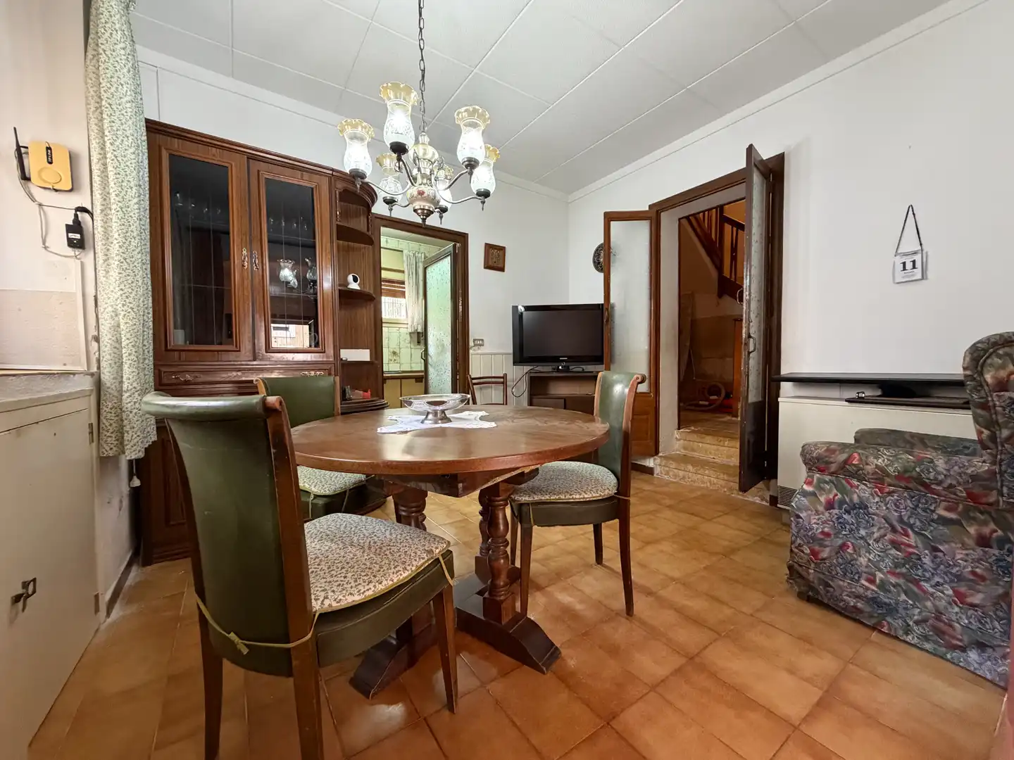 Dining room of Detached homes for sale in El Pla del Penedès  with Furnished and Balcony