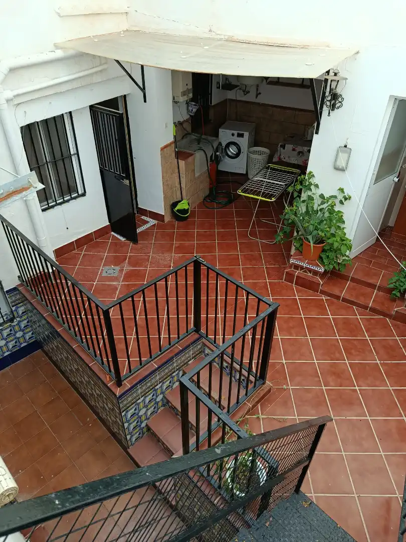 Balcony of Detached homes for rent in Villanueva del Trabuco  with Furnished, Oven and Washing machine