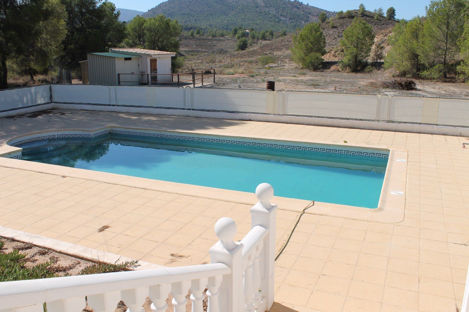 Swimming pool of Country house for sale in Cehegín  with Air Conditioner, Heating and Private garden