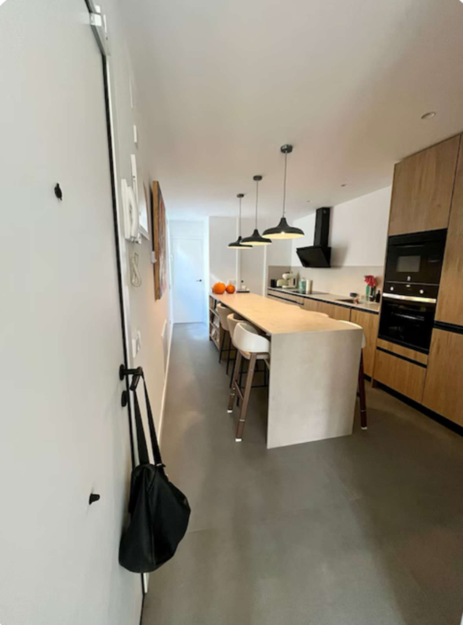 Cuina de Apartament per a compartir en  Madrid Capital amb Aire condicionat i Terrassa
