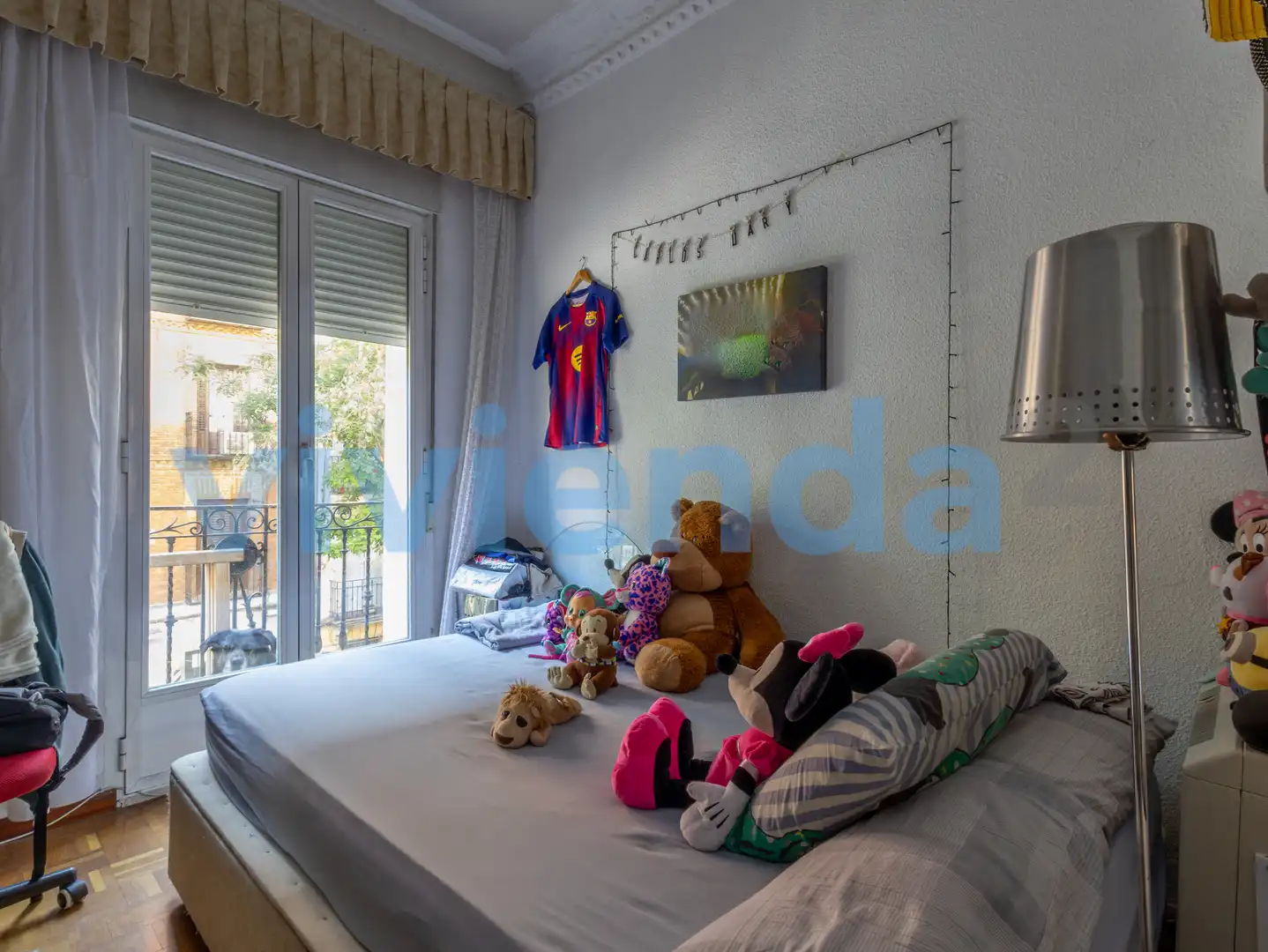 Schlafzimmer von Wohnung zum Verkauf in Madrid mit Heizung und Balkon