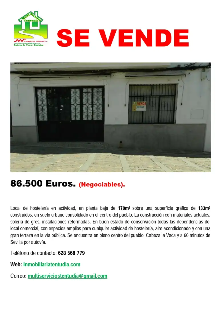 Gewerbefläche zum Verkauf in Plaza de España 13A