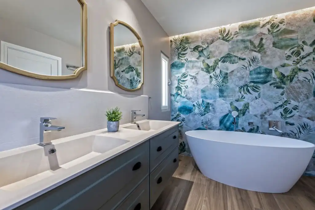 Bathroom of Houses for sale in Calvià  with Air Conditioner, Heating and Private garden