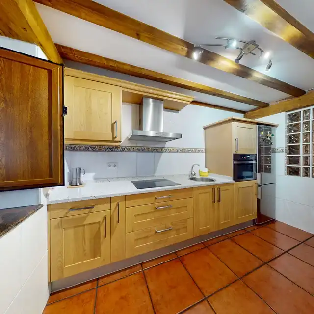 Kitchen of Detached homes for sale in Valdáliga  with Heating, Storage room and Furnished