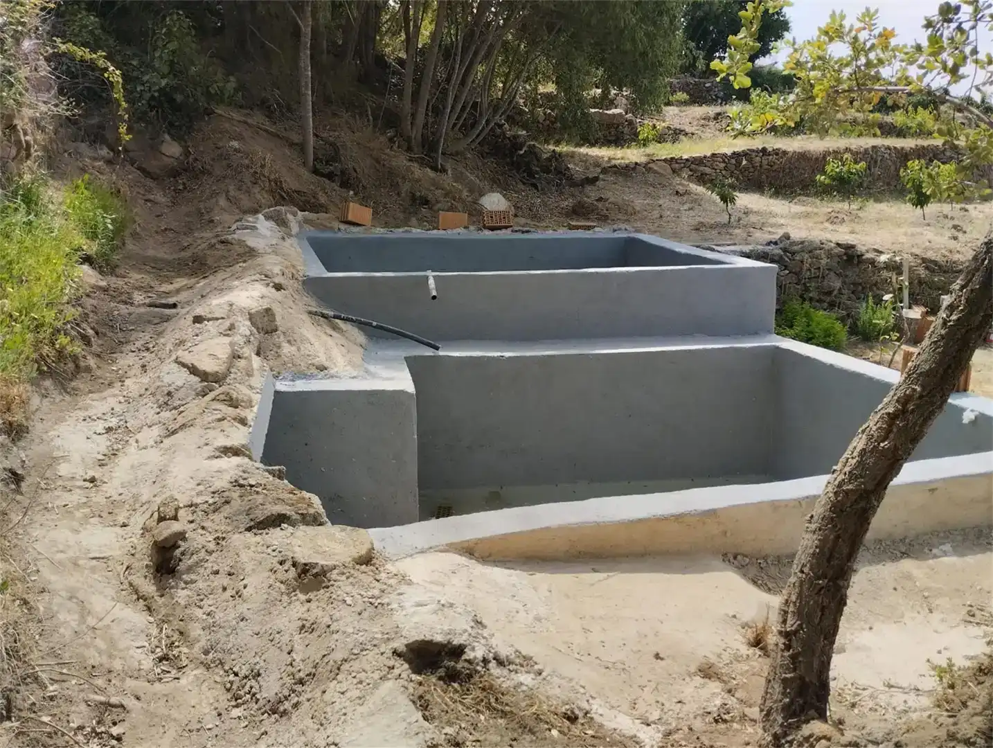 Piscina de Finca rústica en venta en Pasarón de la Vera