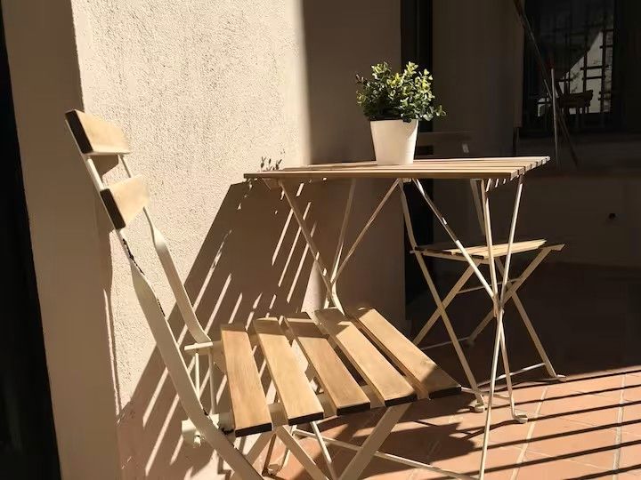 Terrassa de Pis de lloguer en Girona Capital amb Aire condicionat, Calefacció i Moblat