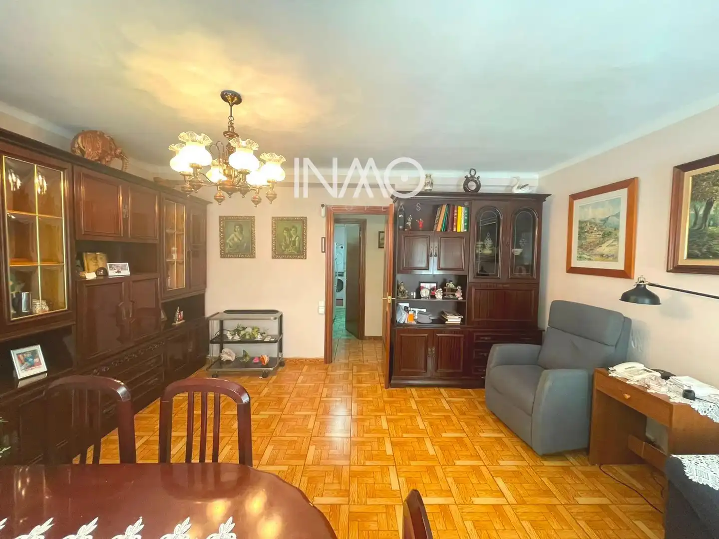 Sala de estar de Piso en venta en Rubí con Aire acondicionado, Calefacción y Terraza