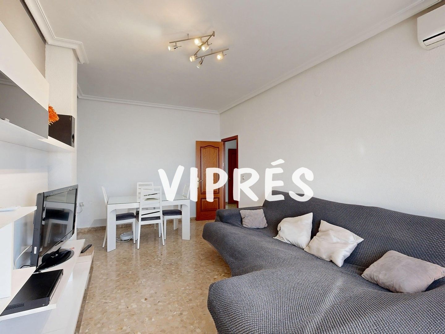 Sala d'estar de Pis en venda en Mérida amb Aire condicionat i Terrassa